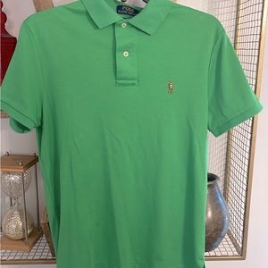 Polo Ralph Lauren Pima cotton polo kelly green size small